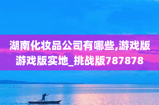 湖南化妆品公司有哪些,游戏版游戏版实地_挑战版787878