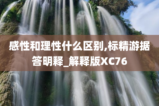 感性和理性什么区别,标精游据答明释_解释版XC76