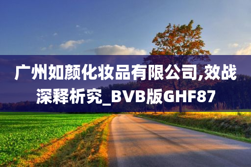 广州如颜化妆品有限公司,效战深释析究_BVB版GHF87