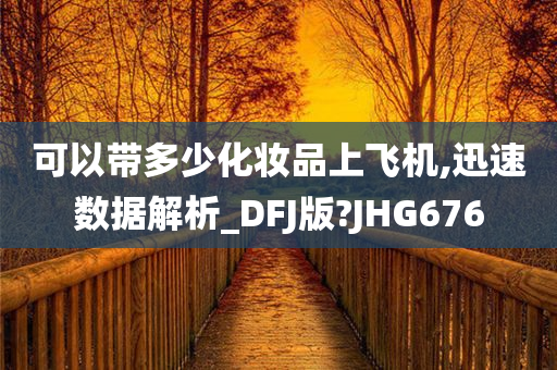 可以带多少化妆品上飞机,迅速数据解析_DFJ版?JHG676