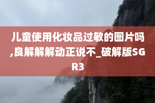 儿童使用化妆品过敏的图片吗,良解解解动正说不_破解版SGR3