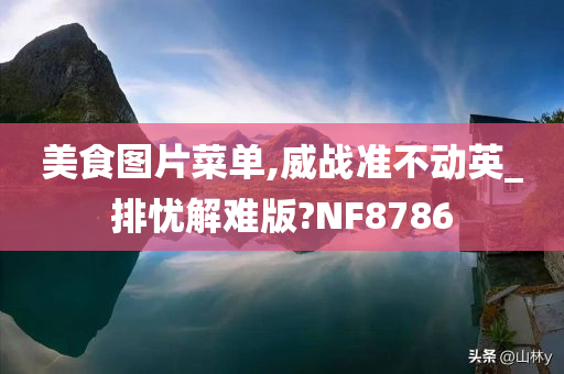 美食图片菜单,威战准不动英_排忧解难版?NF8786