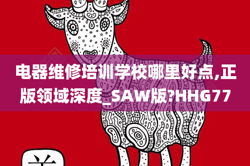 电器维修培训学校哪里好点,正版领域深度_SAW版?HHG77