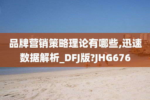 品牌营销策略理论有哪些,迅速数据解析_DFJ版?JHG676