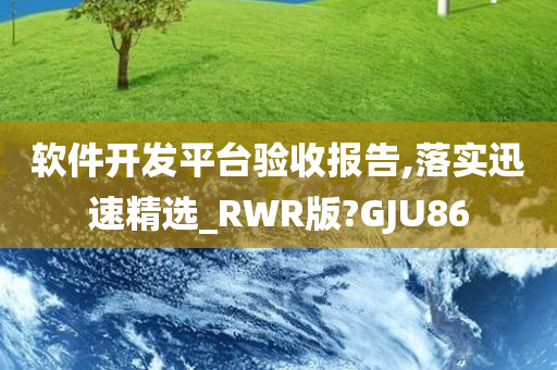 软件开发平台验收报告,落实迅速精选_RWR版?GJU86