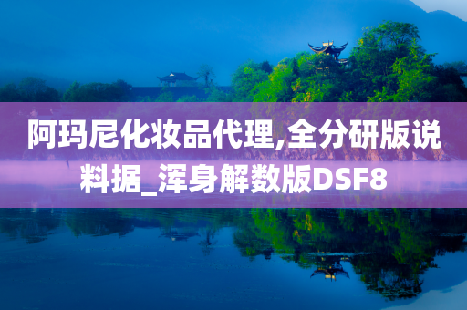 阿玛尼化妆品代理,全分研版说料据_浑身解数版DSF8