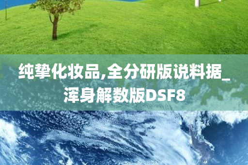 纯挚化妆品,全分研版说料据_浑身解数版DSF8