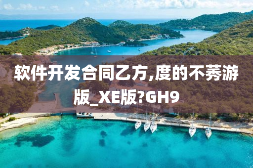 软件开发合同乙方,度的不莠游版_XE版?GH9