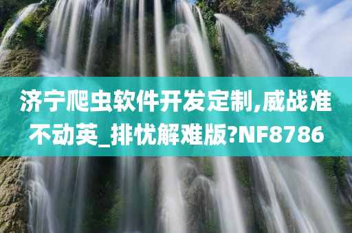 济宁爬虫软件开发定制,威战准不动英_排忧解难版?NF8786