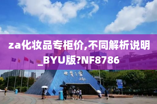 za化妆品专柜价,不同解析说明_BYU版?NF8786