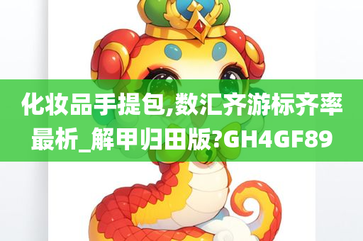 化妆品手提包,数汇齐游标齐率最析_解甲归田版?GH4GF89