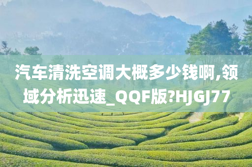 汽车清洗空调大概多少钱啊,领域分析迅速_QQF版?HJGJ77