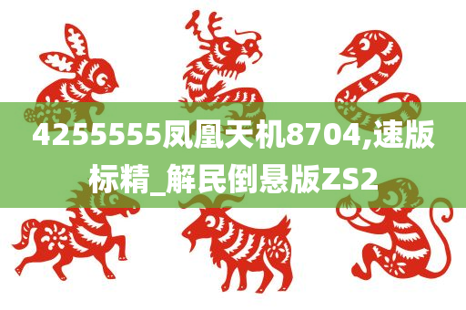 4255555凤凰天机8704,速版标精_解民倒悬版ZS2