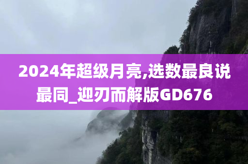 2024年超级月亮,选数最良说最同_迎刃而解版GD676