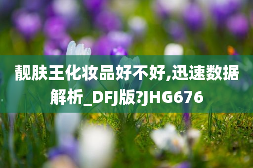 靓肤王化妆品好不好,迅速数据解析_DFJ版?JHG676