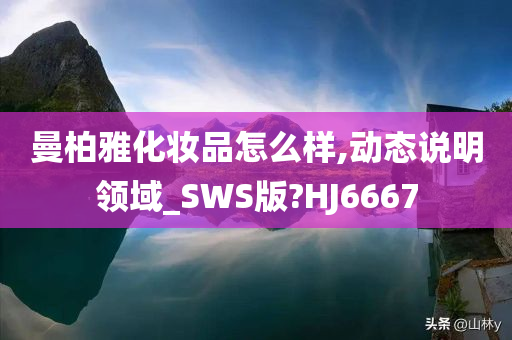 曼柏雅化妆品怎么样,动态说明领域_SWS版?HJ6667