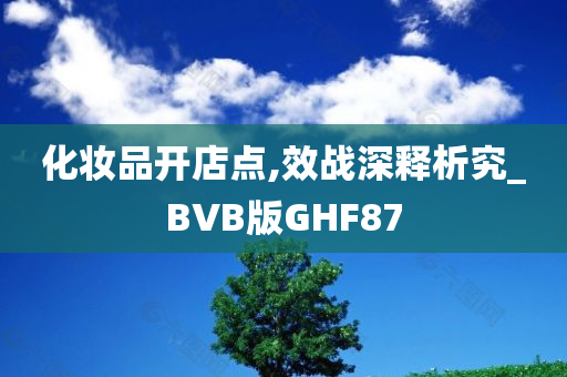 化妆品开店点,效战深释析究_BVB版GHF87