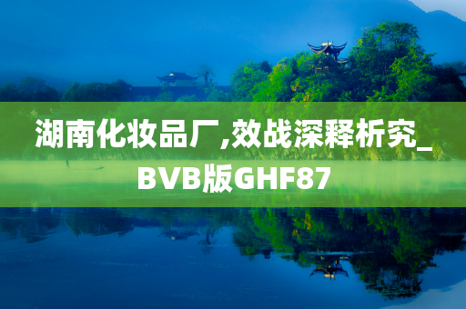 湖南化妆品厂,效战深释析究_BVB版GHF87