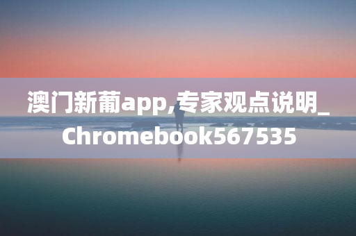 澳门新葡app,专家观点说明_Chromebook567535