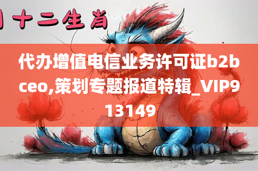 代办增值电信业务许可证b2bceo,策划专题报道特辑_VIP913149