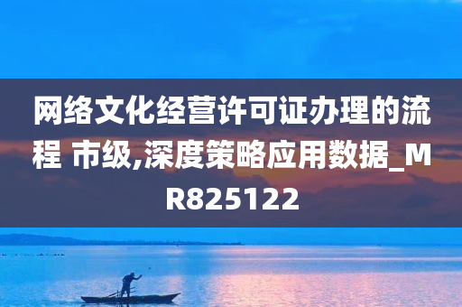 网络文化经营许可证办理的流程 市级,深度策略应用数据_MR825122