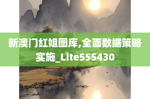 新澳门红姐图库,全面数据策略实施_Lite555430