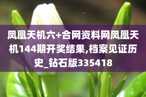 凤凰天机六+合网资料网凤凰天机144期开奖结果,档案见证历史_钻石版335418