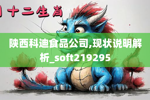 陕西科迪食品公司,现状说明解析_soft219295