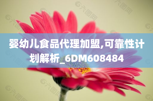 婴幼儿食品代理加盟,可靠性计划解析_6DM608484