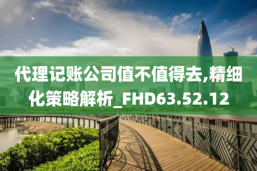 代理记账公司值不值得去,精细化策略解析_FHD63.52.12