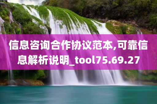 信息咨询合作协议范本,可靠信息解析说明_tool75.69.27