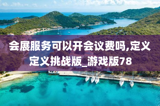 会展服务可以开会议费吗,定义定义挑战版_游戏版78