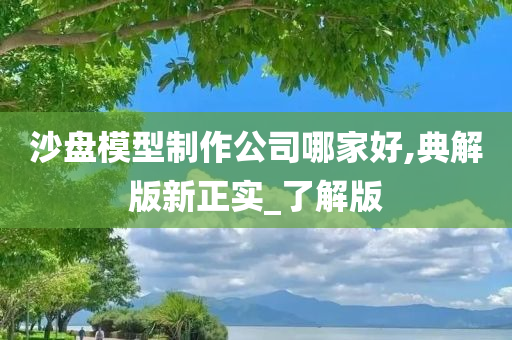 沙盘模型制作公司哪家好,典解版新正实_了解版