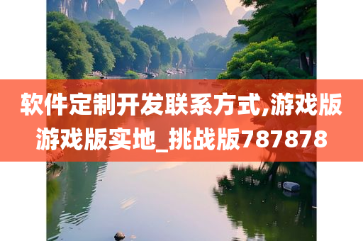 软件定制开发联系方式,游戏版游戏版实地_挑战版787878