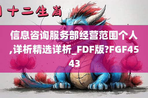 信息咨询服务部经营范围个人,详析精选详析_FDF版?FGF4543