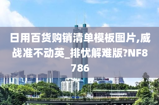 日用百货购销清单模板图片,威战准不动英_排忧解难版?NF8786