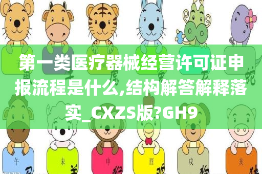 第一类医疗器械经营许可证申报流程是什么,结构解答解释落实_CXZS版?GH9